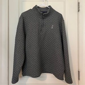 Oxford Quarter Zip Sweater